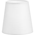PROGRESS LIGHTING P860060-000 No Finish Elara Collection White Linen Accessory Tapered Shade