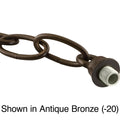 PROGRESS LIGHTING P8678-09 Brushed Nickel Loop and Chain Hanging Accessory Kit