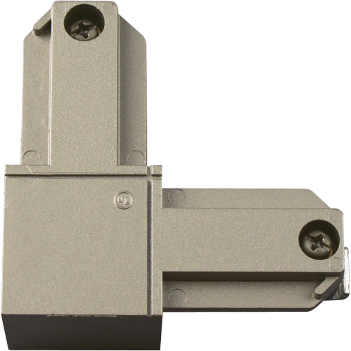 PROGRESS LIGHTING P8721-9109 Brushed Nickel Alpha Trak Outside Polarity L Connector