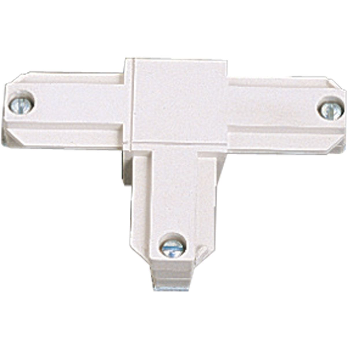 PROGRESS LIGHTING P8722-8928 White Alpha Trak Inside-Left Polarity T Connector