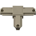 PROGRESS LIGHTING P8722-9109 Brushed Nickel Alpha Trak Inside-Right Polarity T Connector