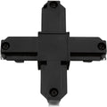PROGRESS LIGHTING P8723-31 Black Alpha Trak Cross connector