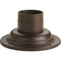 PROGRESS LIGHTING P8726-20 Antique Bronze Pedestal Mount for Outdoor Lanterns