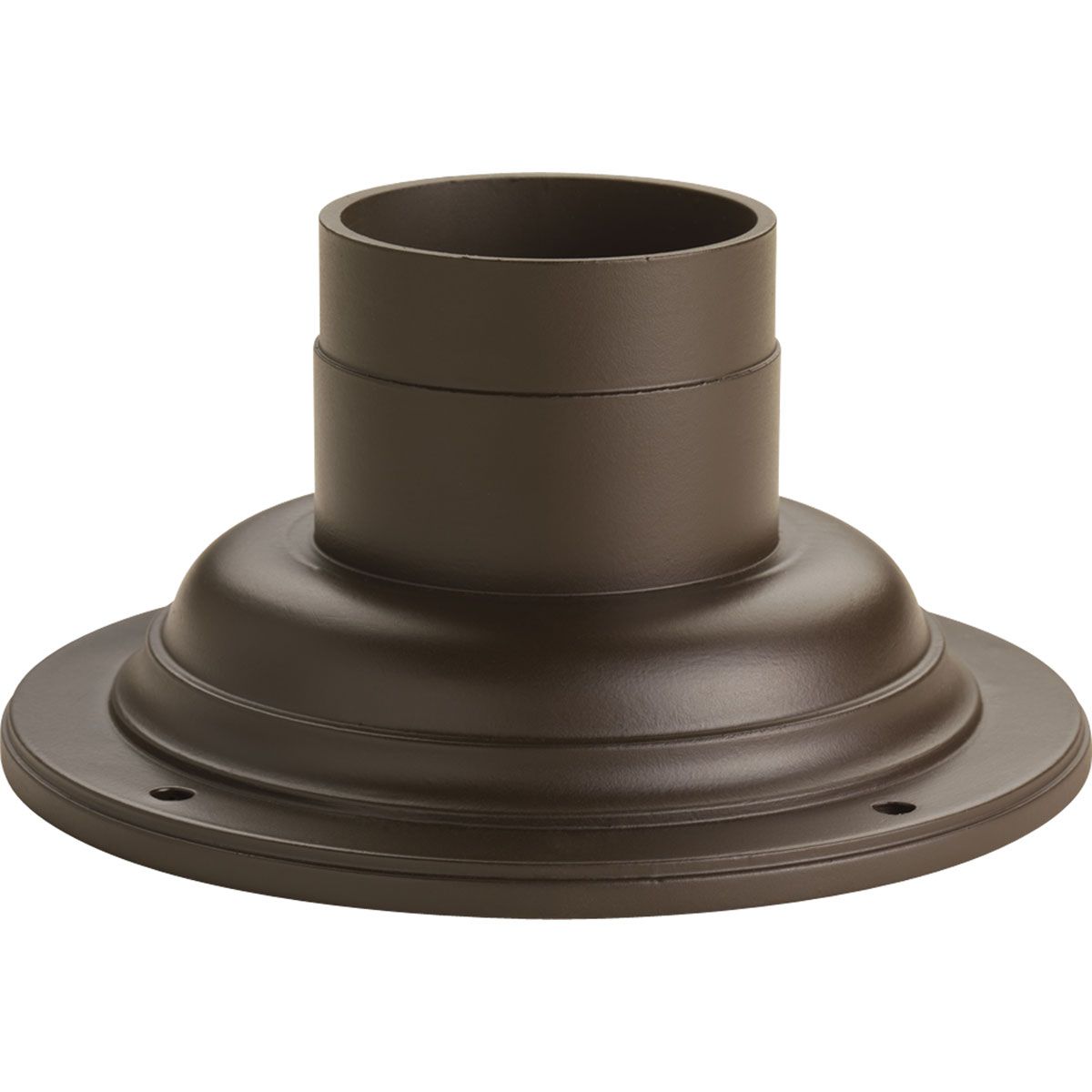 PROGRESS LIGHTING P8726-20 Antique Bronze Pedestal Mount for Outdoor Lanterns