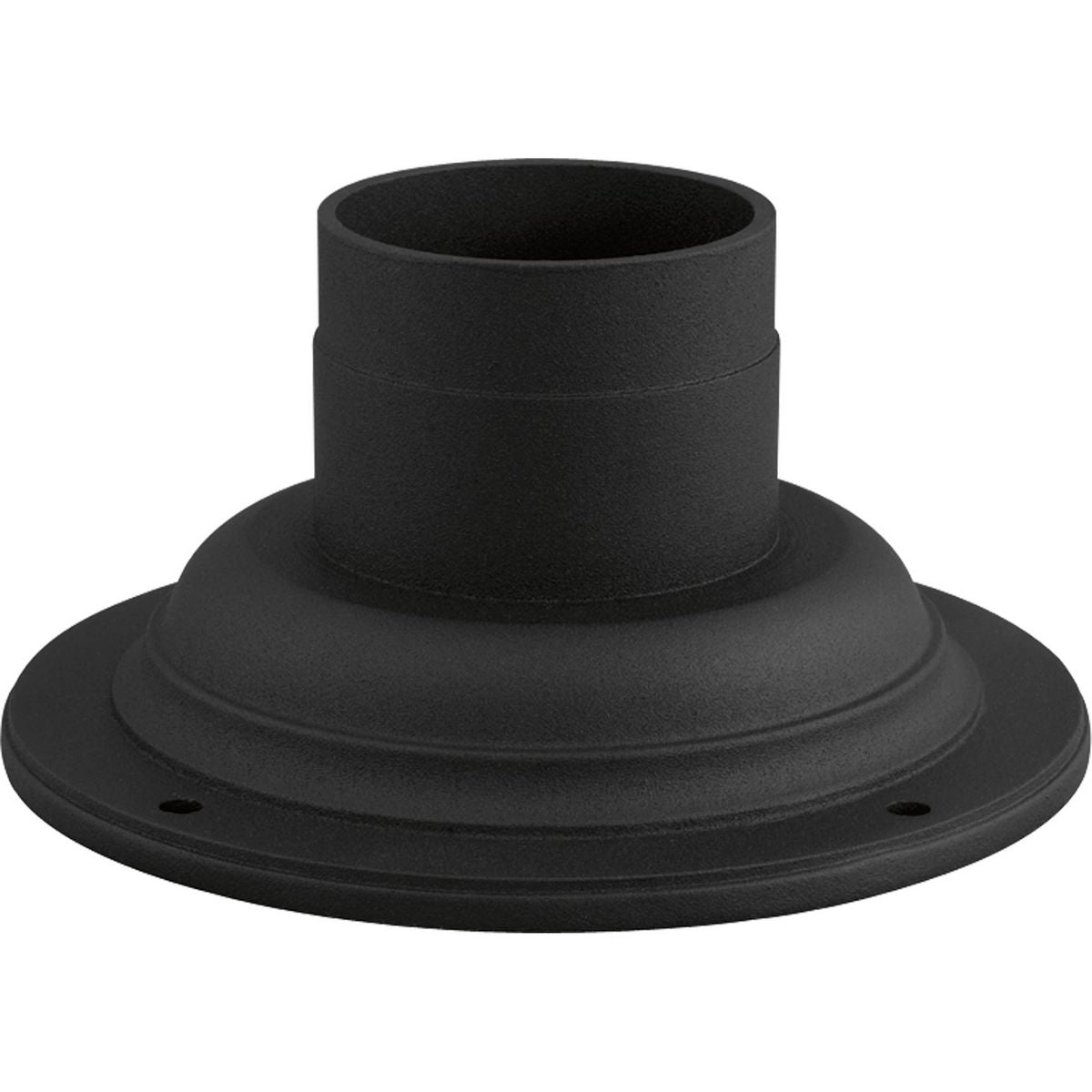 PROGRESS LIGHTING P8726-31 Textured Black Pedestal Mount for Outdoor Lanterns