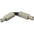PROGRESS LIGHTING P8736-09 Brushed Nickel Alpha Trak Flex Connector