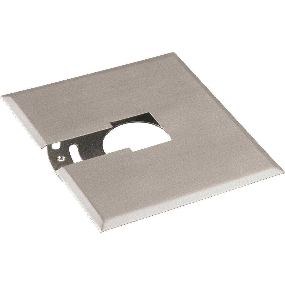 PROGRESS LIGHTING P8753-09 Brushed Nickel Alpha Trak Canopy Kit Flush Mount