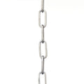 PROGRESS LIGHTING P8755-141 Galvanized Finish 48-inch 9-gauge Galvanized Finish Square Profile Accessory Chain