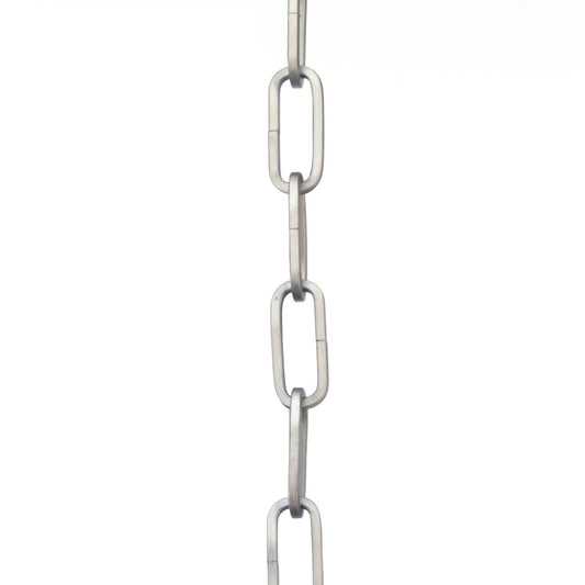 PROGRESS LIGHTING P8755-141 Galvanized Finish 48-inch 9-gauge Galvanized Finish Square Profile Accessory Chain