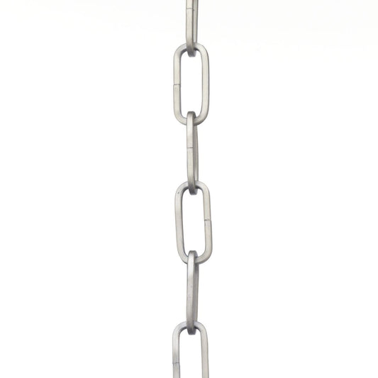PROGRESS LIGHTING P8755-81 Antique Nickel 48-inch 9-gauge Antique Nickel Square Profile Accessory Chain