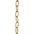 PROGRESS LIGHTING P8757-109 Brushed Bronze Accessory Chain - 10' of 9 Gauge Chain in Brushed Bronze