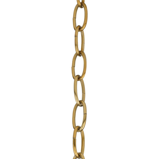 PROGRESS LIGHTING P8757-109 Brushed Bronze Accessory Chain - 10' of 9 Gauge Chain in Brushed Bronze