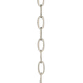 PROGRESS LIGHTING P8757-126 Burnished Silver Accessory Chain - 10' of 9 Gauge Chain in Burnished Silver