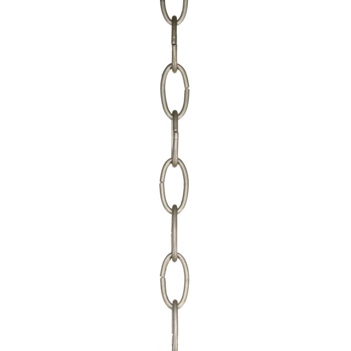 PROGRESS LIGHTING P8757-134 Silver Ridge Accessory Chain - 10' of 9 Gauge Chain in Silver Ridge
