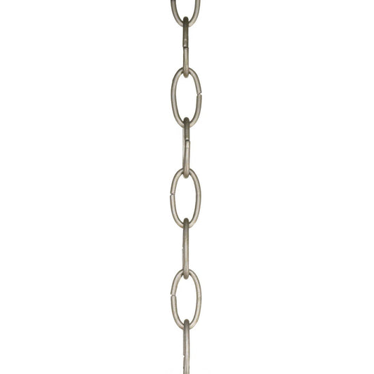 PROGRESS LIGHTING P8757-134 Silver Ridge Accessory Chain - 10' of 9 Gauge Chain in Silver Ridge