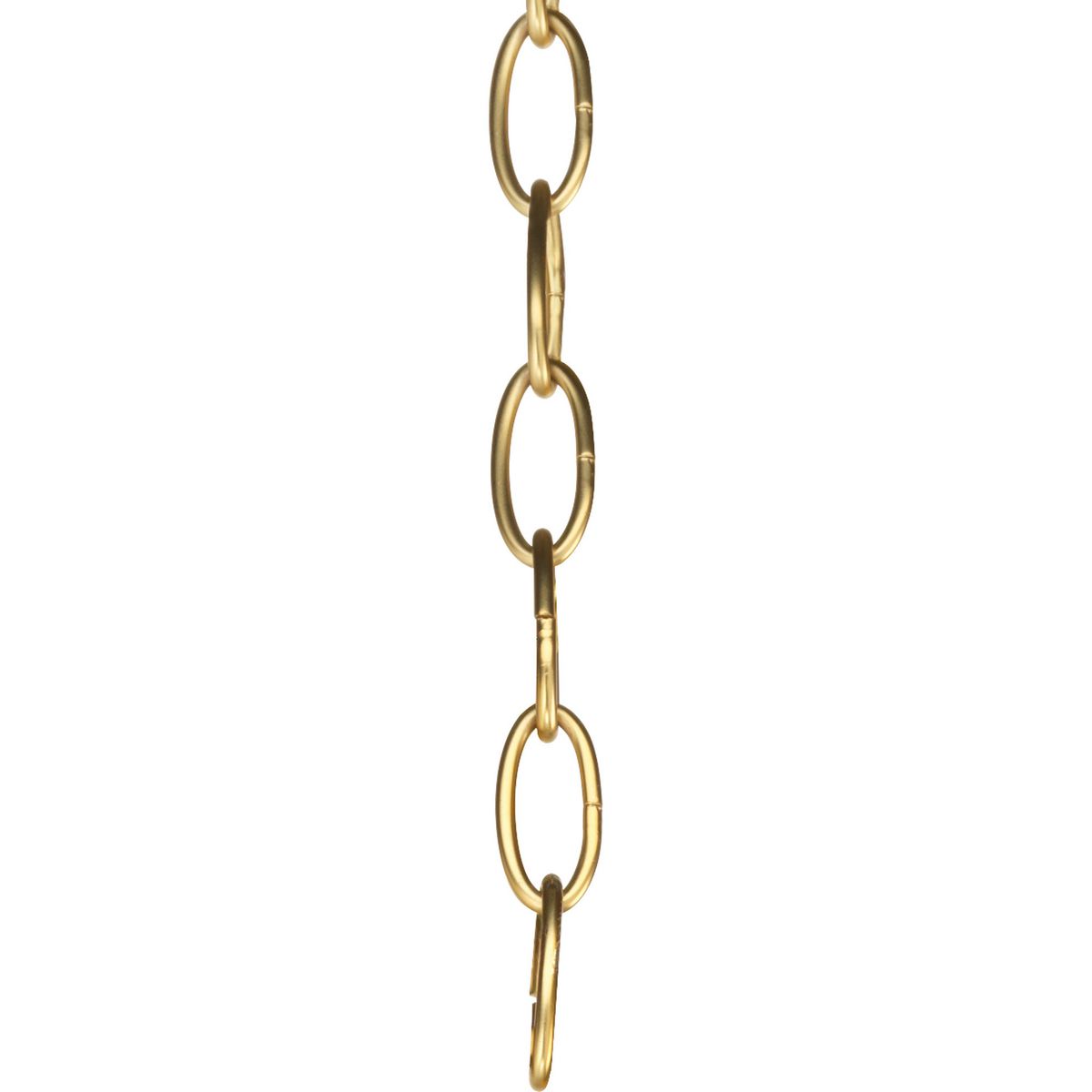 PROGRESS LIGHTING P8757-137 Natural Brass Accessory Chain - 10' of 9 Gauge Chain in Natural Brass