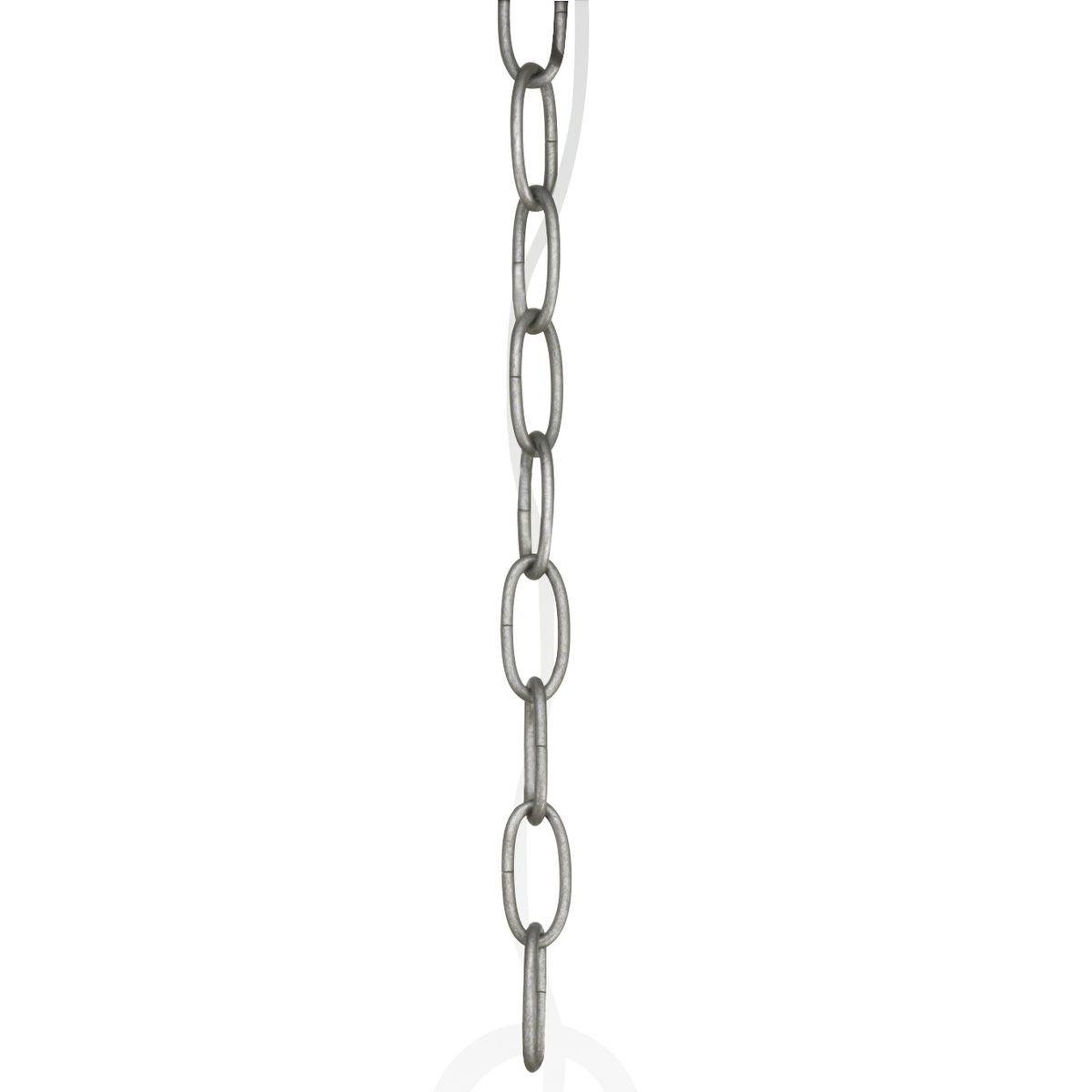 PROGRESS LIGHTING P8757-141 Galvanized Finish Accessory Chain - 10' of 9 Gauge Chain in Galvanized Finish
