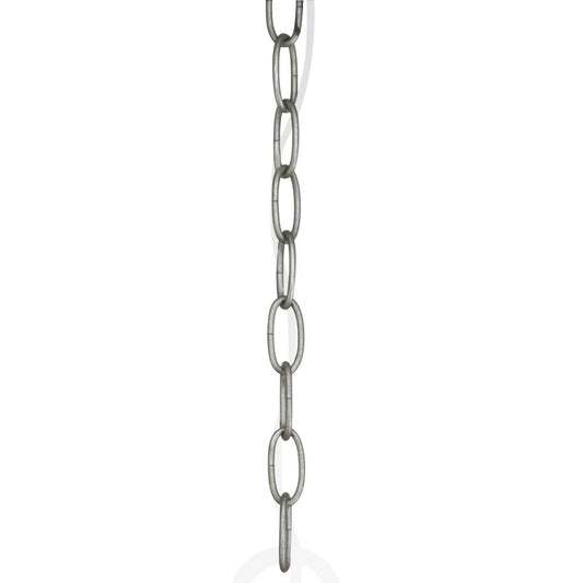PROGRESS LIGHTING P8757-141 Galvanized Finish Accessory Chain - 10' of 9 Gauge Chain in Galvanized Finish