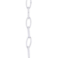 PROGRESS LIGHTING P8757-151 Cottage White Accessory Chain - 10' of 9 Gauge Chain in Cottage White
