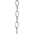 PROGRESS LIGHTING P8757-15 Polished Chrome Accessory Chain - 10' of 9 Gauge Chain in Polished Chrome