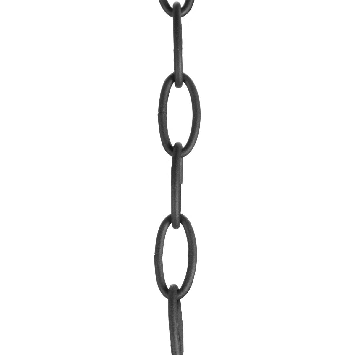 PROGRESS LIGHTING P8757-31 Textured Black Accessory Chain - 10' of 9 Gauge Chain in Black