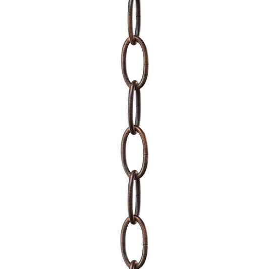 PROGRESS LIGHTING P8757-74 Venetian Bronze Accessory Chain - 10' of 9 Gauge Chain in Venetian Bronze