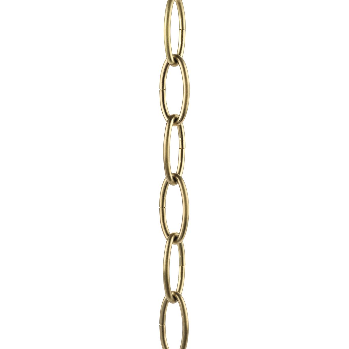 PROGRESS LIGHTING P8758-163 Vintage Brass Accessory Chain - 48-inch of 9 Gauge Chain in Vintage Brass