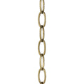 PROGRESS LIGHTING P8758-175 Distressed Brass 48-Inch 9-gauge Distressed Brass Accessory Chain