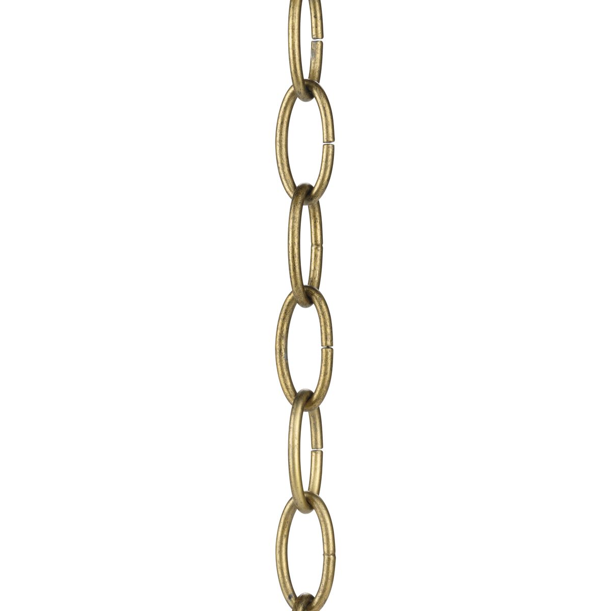 PROGRESS LIGHTING P8758-175 Distressed Brass 48-Inch 9-gauge Distressed Brass Accessory Chain