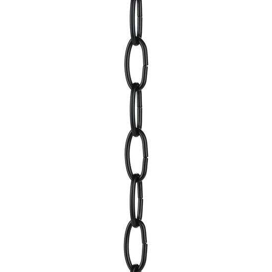 PROGRESS LIGHTING P8758-31M Matte Black 48-Inch 9-gauge Matte Black Accessory Chain
