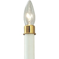 PROGRESS LIGHTING P8788-10 Polished Brass Polished Solid Brass Candle-Cap Accessory for Chandeliers