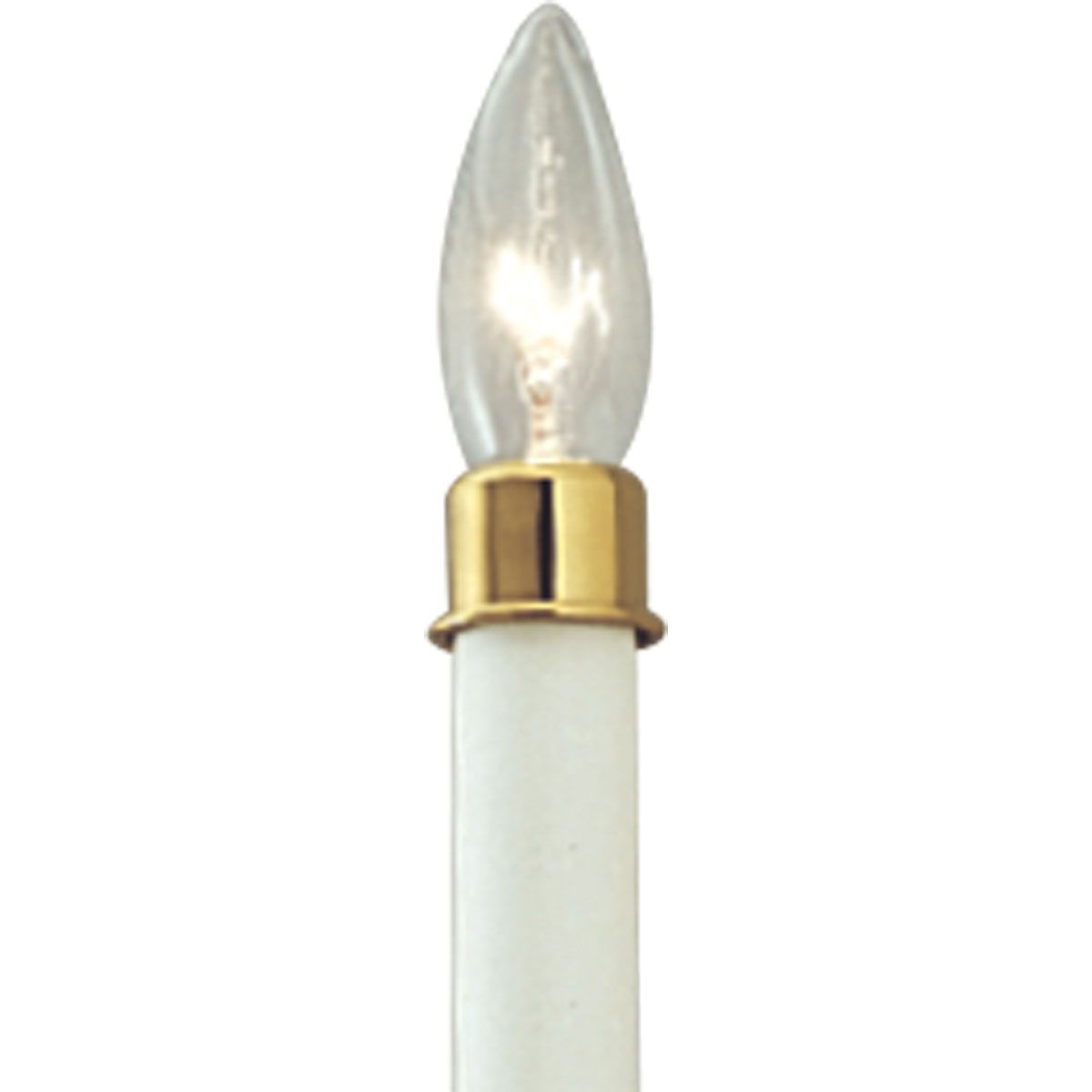 PROGRESS LIGHTING P8788-10 Polished Brass Polished Solid Brass Candle-Cap Accessory for Chandeliers