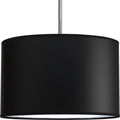 PROGRESS LIGHTING P8822-01 Black Parchment Markor Collection 16" Drum Shade for Use with Markor Pendant Kit