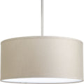 PROGRESS LIGHTING P8830-56 Khaki Markor Collection 22" Drum Shade for Use with Markor Pendant Kit