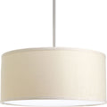 PROGRESS LIGHTING P8830-59 Harvest Linen Markor Collection 22" Drum Shade for Use with Markor Pendant Kit
