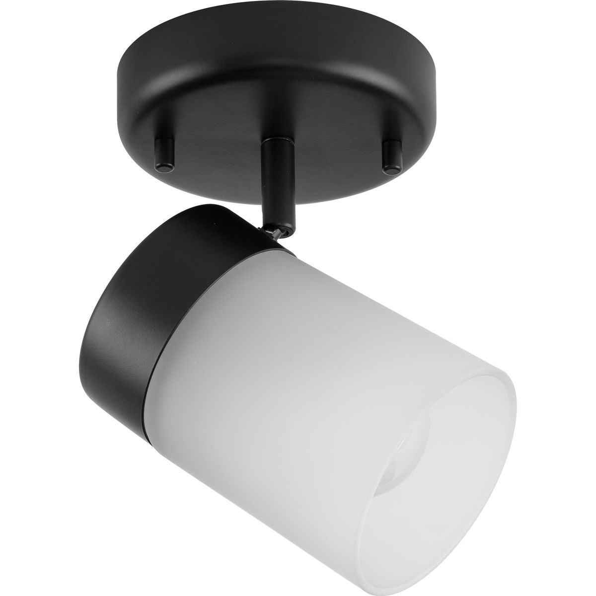 PROGRESS LIGHTING P900011-031 Black Ridgecrest Collection Black One-Head Multi-Directional Track