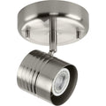 PROGRESS LIGHTING P900013-009 Brushed Nickel Kitson Collection Brushed Nickel One-Head Multi-Directional Track