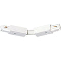 PROGRESS LIGHTING P9117-28 White Alpha Trak Flex Connector.