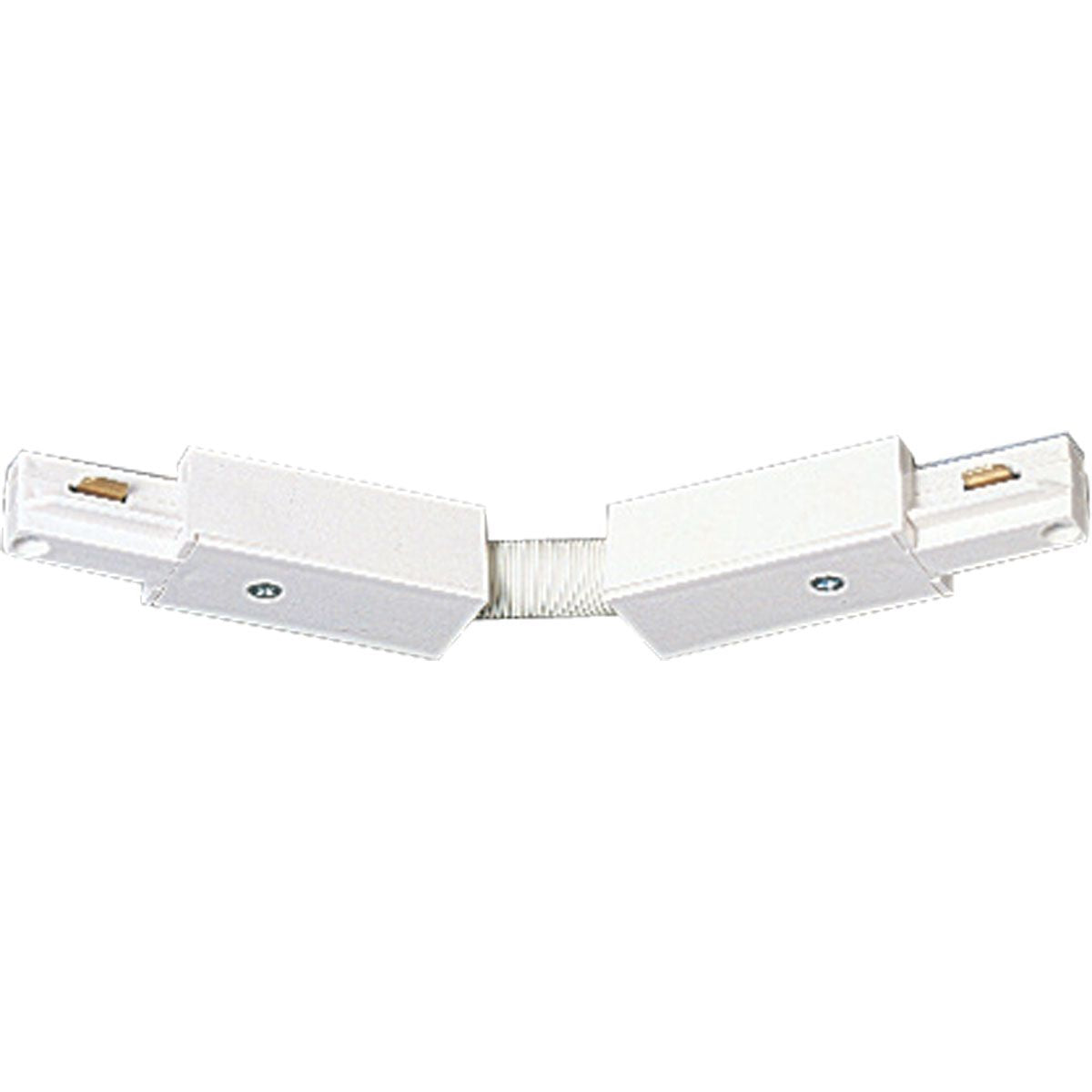 PROGRESS LIGHTING P9117-28 White Alpha Trak Flex Connector.