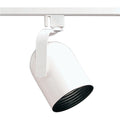 PROGRESS LIGHTING P9203-28 White Alpha Trak Collection Round Back Universal Track Head
