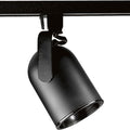 PROGRESS LIGHTING P9203-31 Black Alpha Trak Collection Round Back Universal Track Head