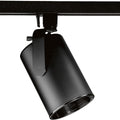 PROGRESS LIGHTING P9205-31 Black Alpha Trak Collection Flat Back Universal Track Head