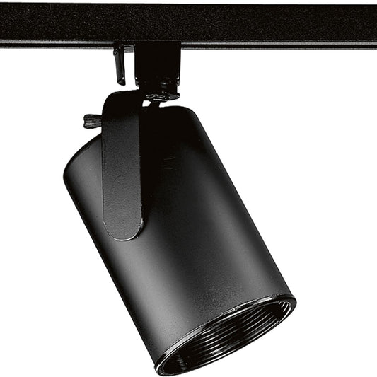 PROGRESS LIGHTING P9205-31 Black Alpha Trak Collection Flat Back Universal Track Head