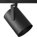 PROGRESS LIGHTING P9207-31 Black Alpha Trak Collection Flat Back Universal Track Head