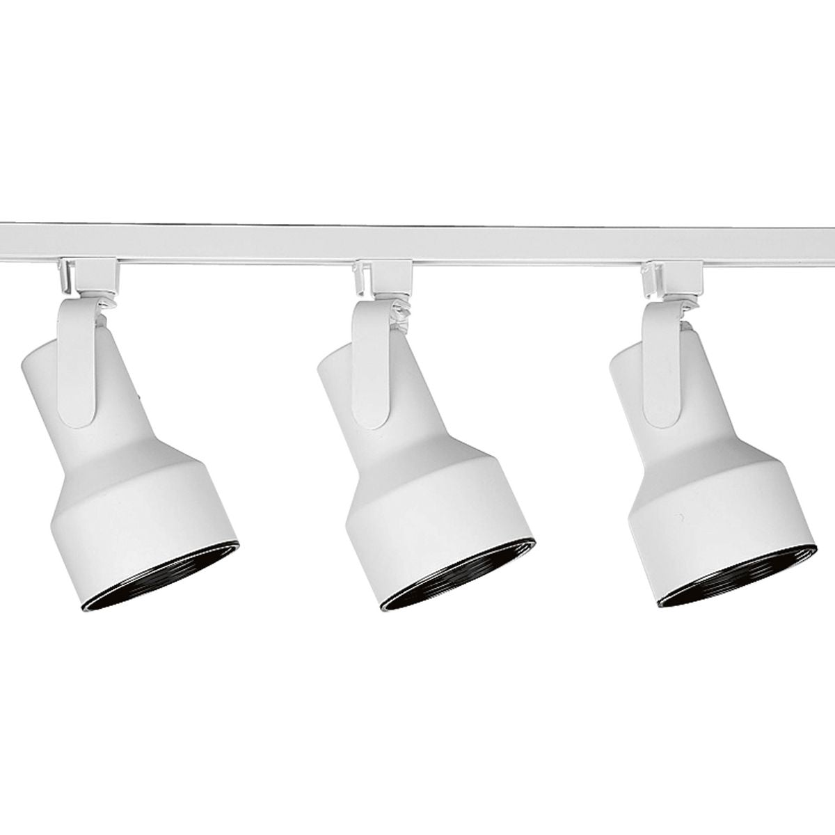 PROGRESS LIGHTING P9215-28 White Alpha Trak Three-Light Flair Track Kit