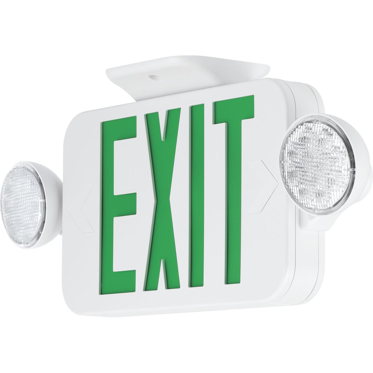 PROGRESS LIGHTING PECUE-UG-30 White LED Combination Exit/Emergency Light