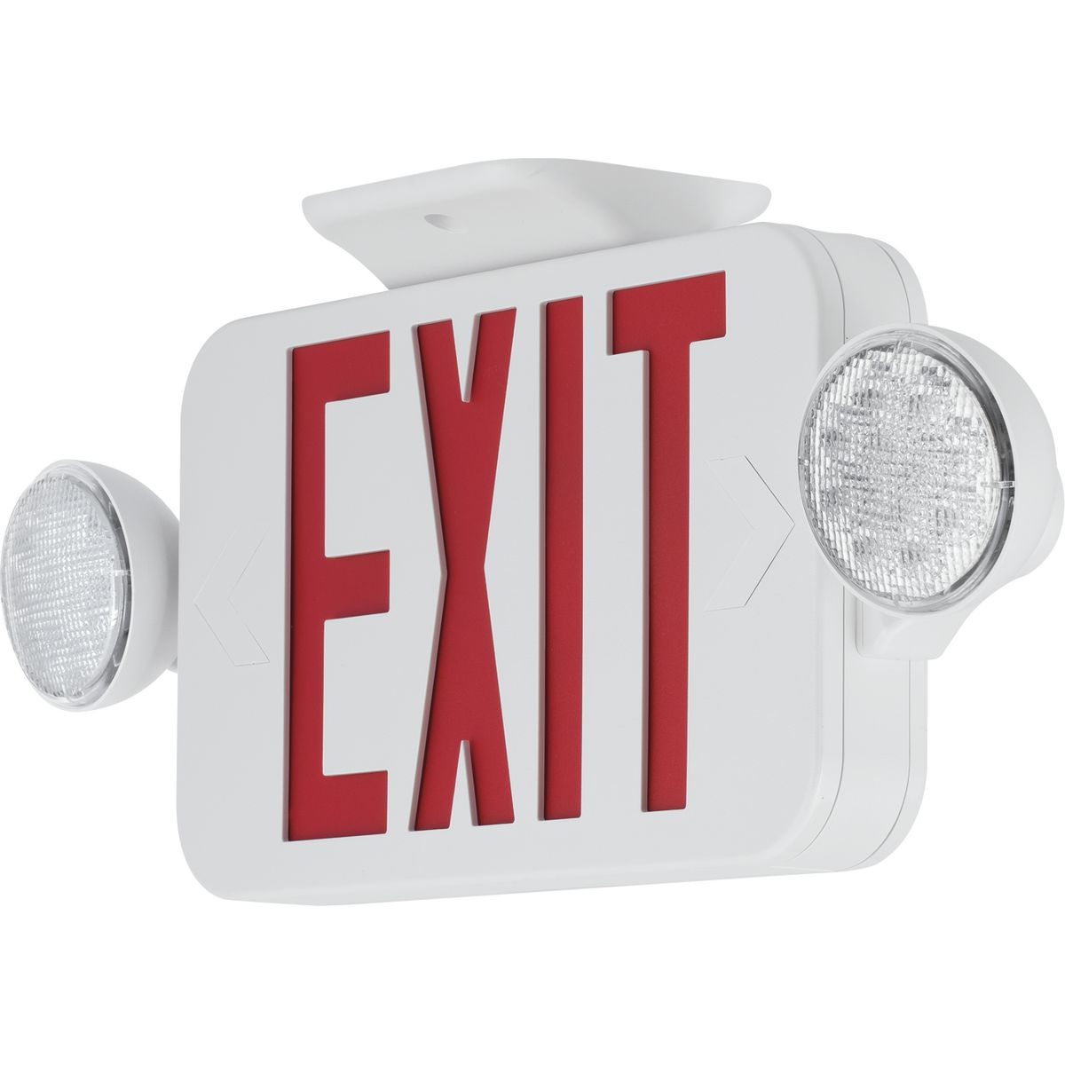 PROGRESS LIGHTING PECUE-UR-30-RC White LED Combination Exit/Emergency Light