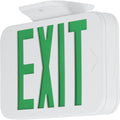 PROGRESS LIGHTING PETPE-UG-30-RC White LED Emergency Exit Sign Green Letters