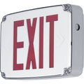 PROGRESS LIGHTING PEWLE-SR-30 White Wet Location LED Emergency Exit Sign Single Face Red Letters