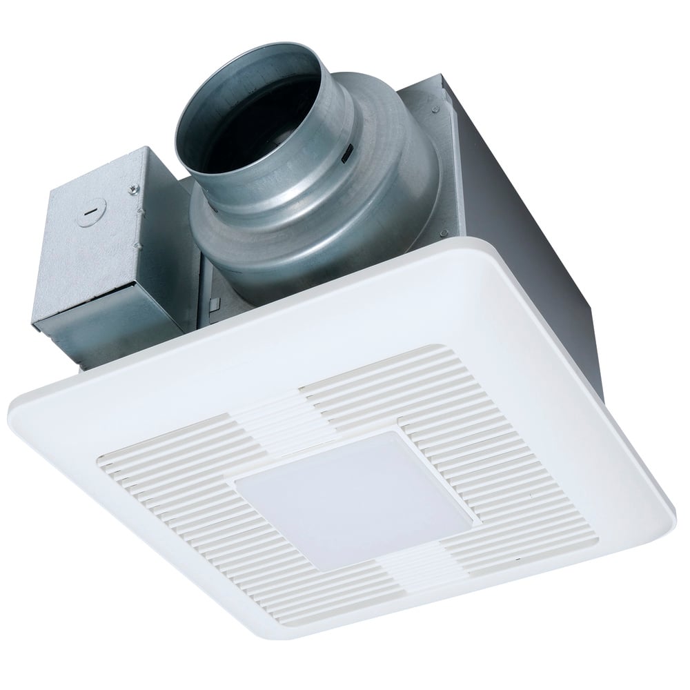 PANASONIC FV-0511VQL1 Fan/LED light with ECM Motor and Pick-A-Flow 50, 80